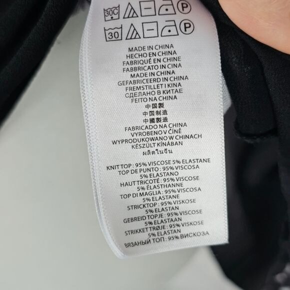 Michael Kors Snake Print Tunic Sz M Sheer Chiffon Trim Flowy Boho High Low - Picture 6 of 6